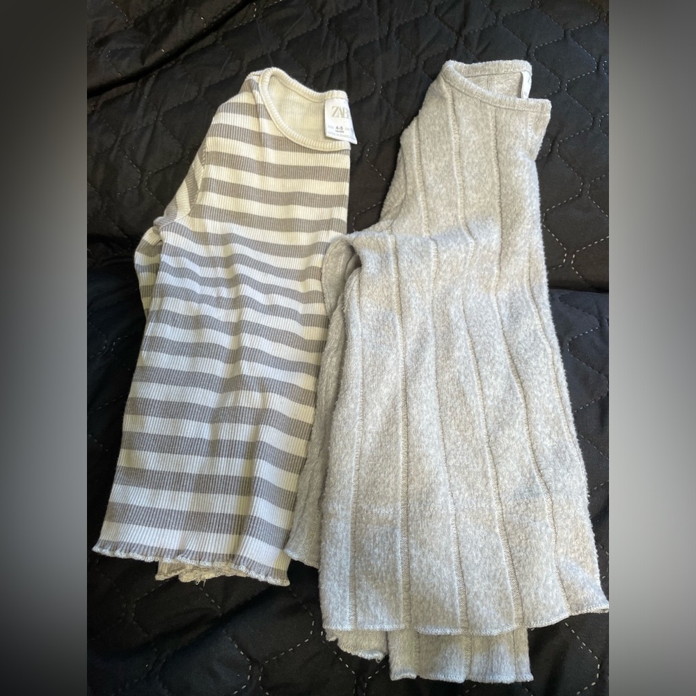 Zara toddler girl long sleeve shirts